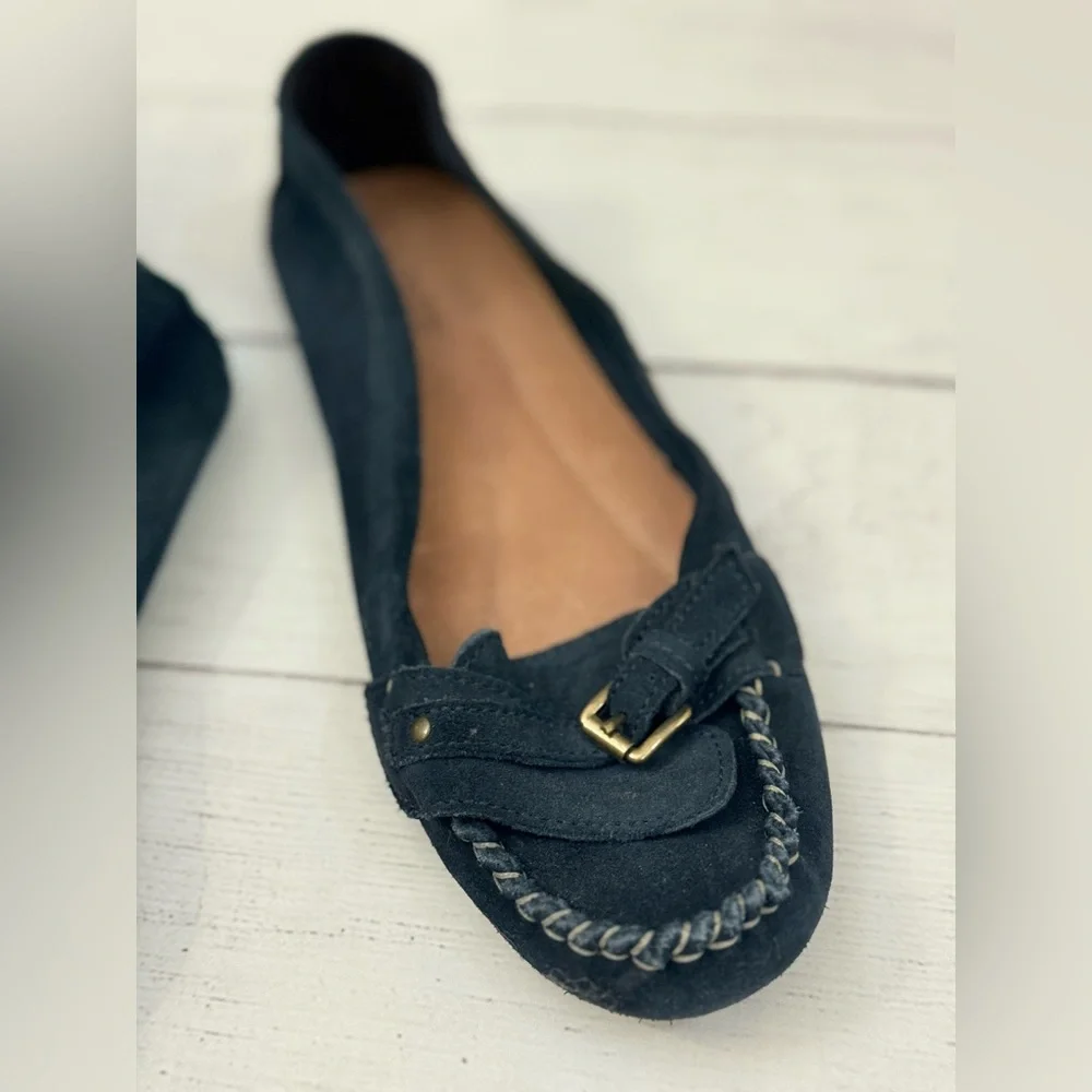🌾 J. Crew Suede‎ Flats Moccasin Style
